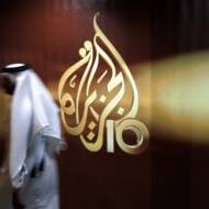 An Al-Jazeera employee in Qatar.