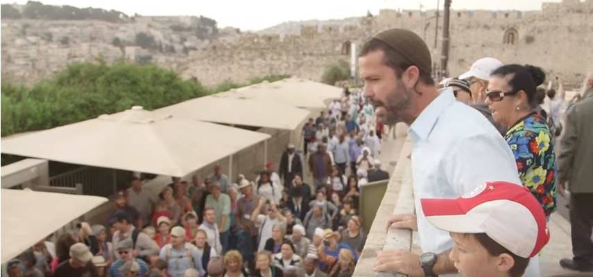Jeremy Gimpel at Temple Mount