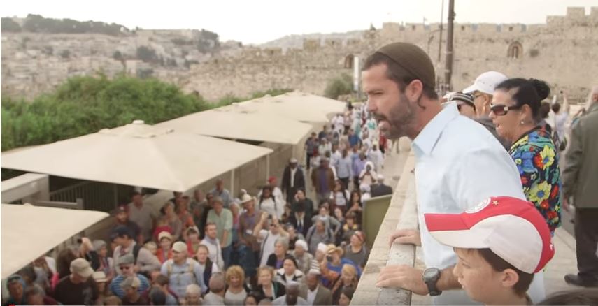 Jeremy Gimpel at Temple Mount