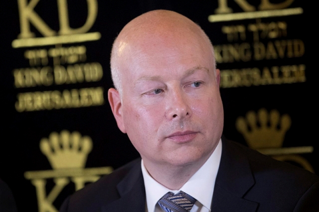 US Special Envoy Jason Greenblatt