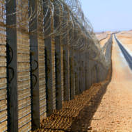 Israel-Egypt border fence