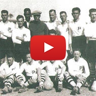 Mandatory Palestine soccer team during its tour in Egypt