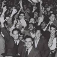 Crowds celebrate creation of jewish state
