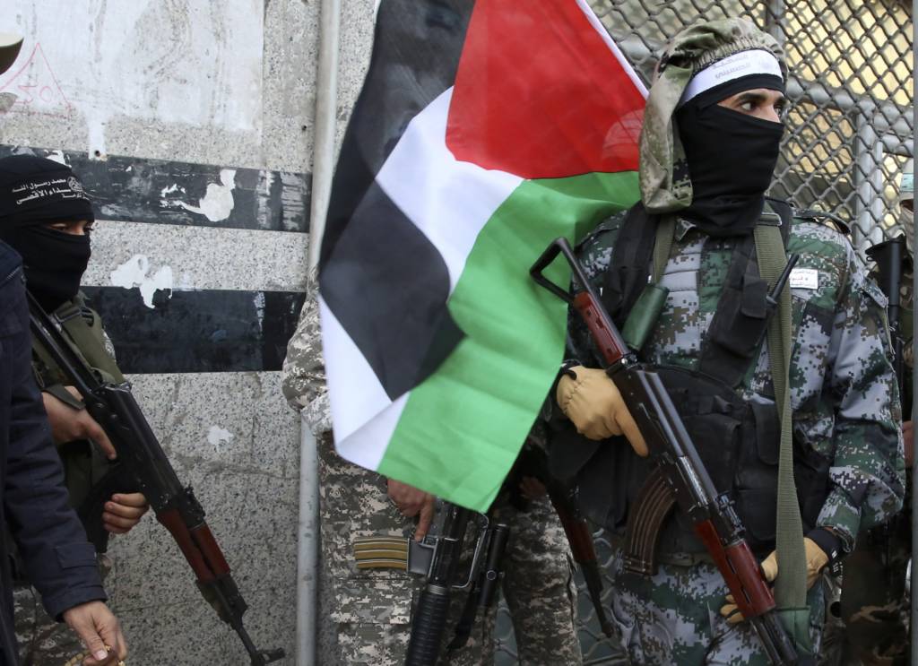 Palestinian Arab terrorists.
