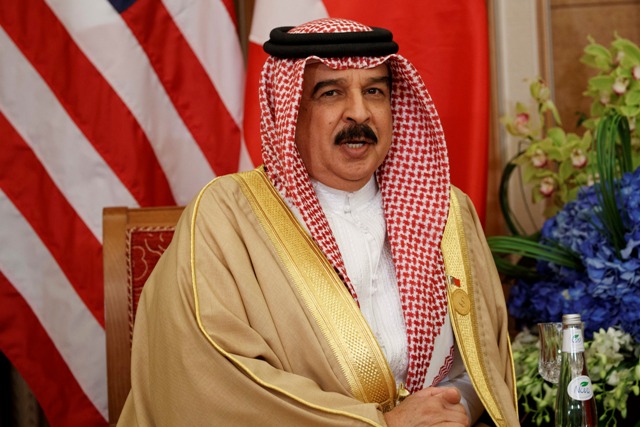 Bahrain's King Hamad bin Isa Al Khalifa