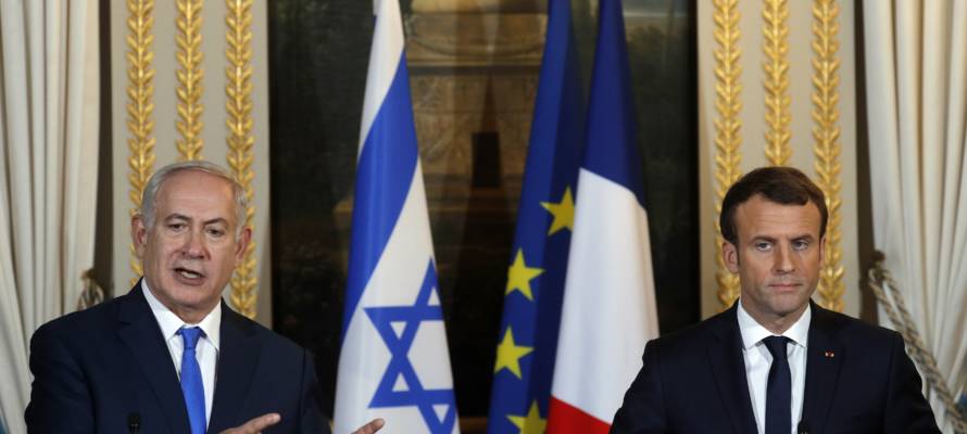 Macron Netanyahu