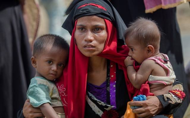 Rohingya Muslim refugees