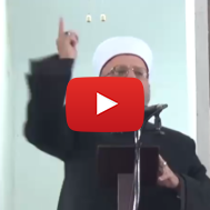 Ahmad Shahrouri delivering inciting sermon in Amman, Jordan