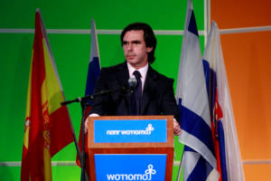 Former Spanish PM Jose Marie Aznar