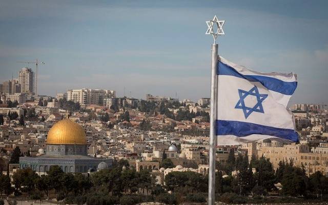 Israeli flag Temple Mount