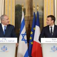 Netanyahu Macron