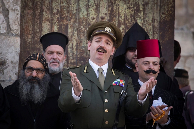 Reenactment of General Allenby’s entrance