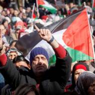 Palestinian protesters