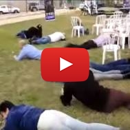 Red Alert during Oron Shaul ceremony