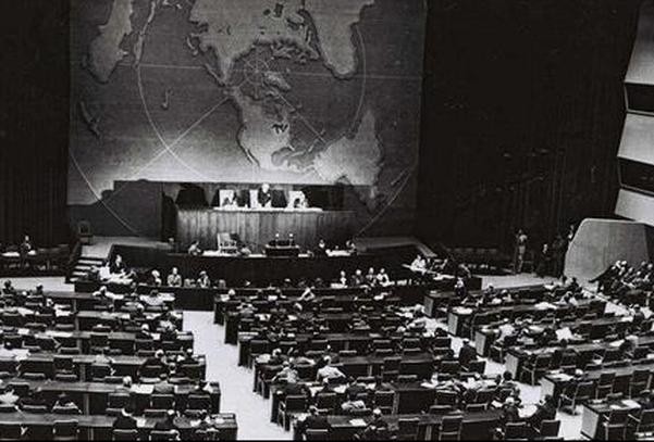 UN vote on plan for the partition of the British Mandate
