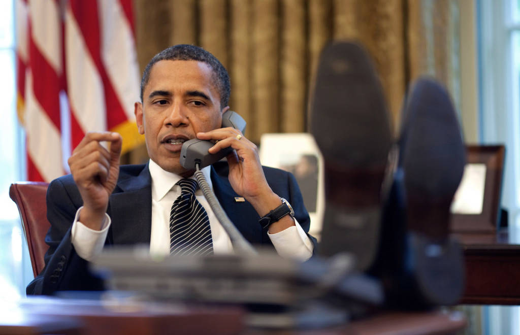 obama phone netanyahu