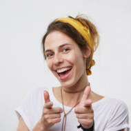 happy woman