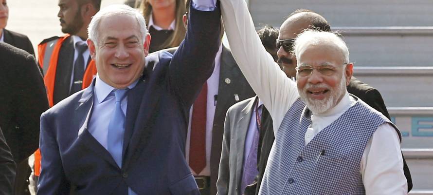 Benjamin Netanyahu, Narendra Modi