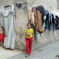 Palestinian Children in Gaza City. (Aaed Tayeh/Flash90)