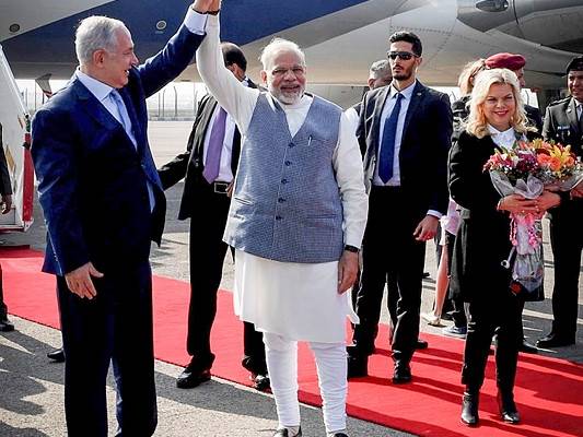 Modi Netanyahu India