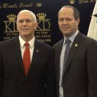 Jlem Mayor Barkat & VPOTUS Pence