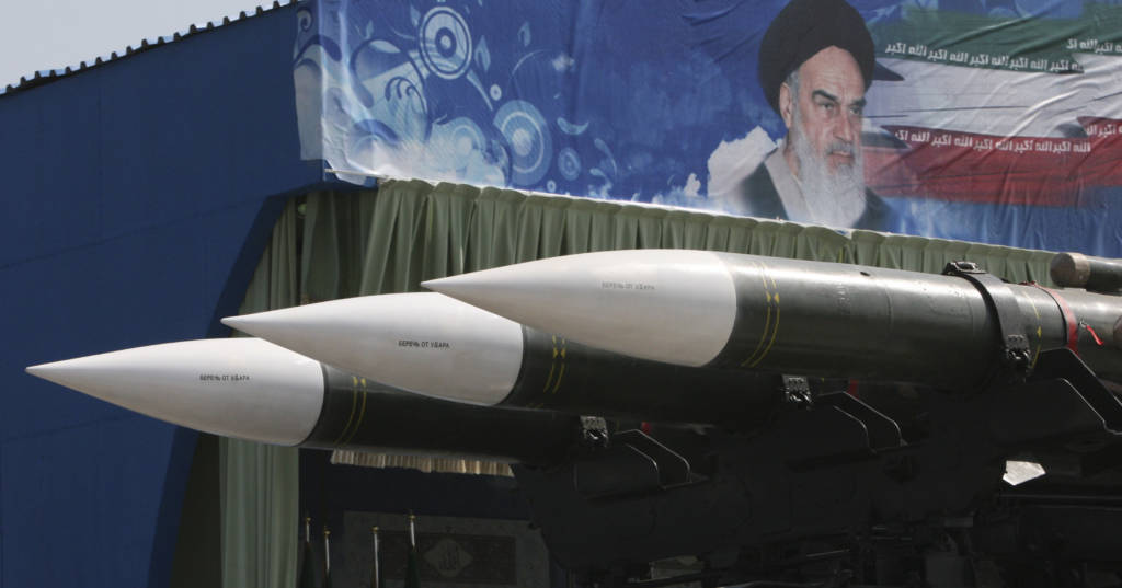 Iran Revolutionary Guard missiles