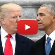 President Donald Trump and former President Barack Obama. (Rob Carr/Pool Photo via AP, File)