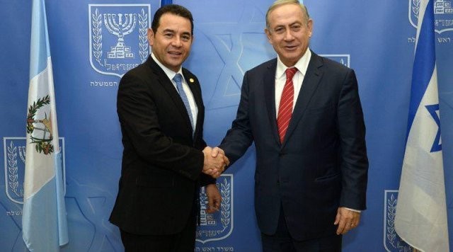 Netanyahu Jimmy Morales