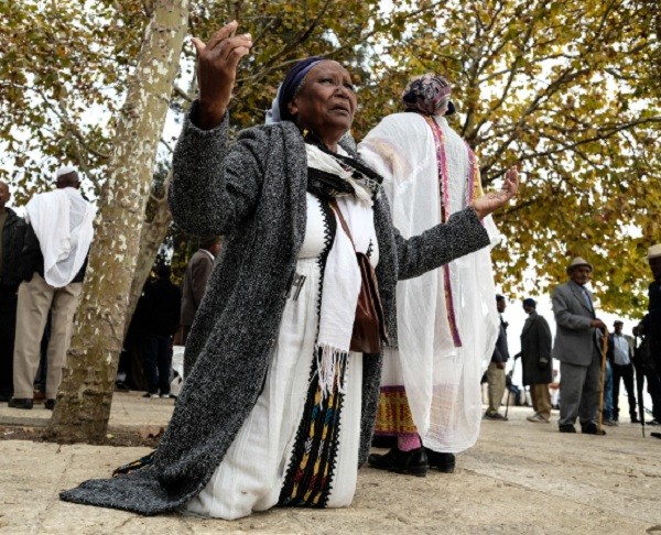 Ethiopian Woman Praying