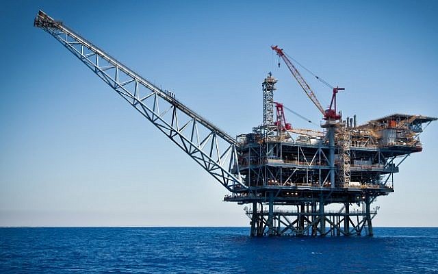 natural gas field in the Mediterranean