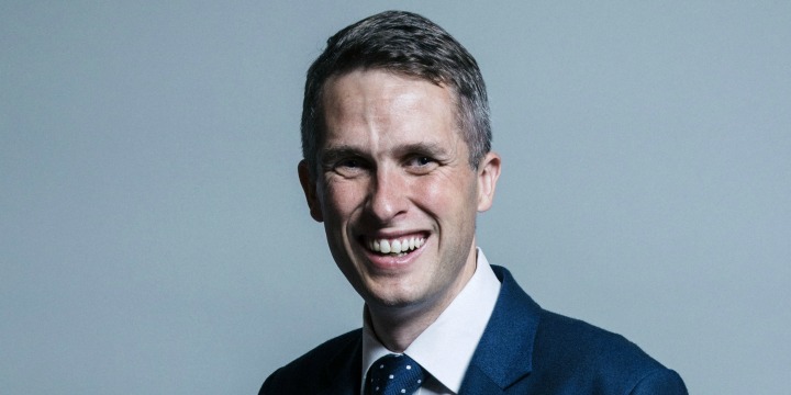 British Secretary of State for Defense Gavin Williamson. (Wikimedia Commons)