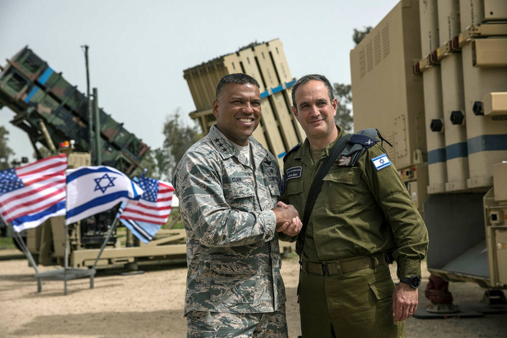 Juniper Cobra 2018, a joint military exercise at the Israel Air Force Hatzor base. (TPS)
