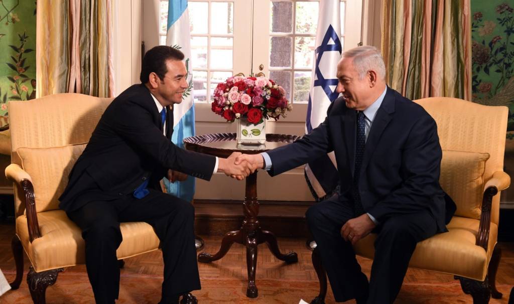 PM Netanyahu and Guatemalan Pres. Morales