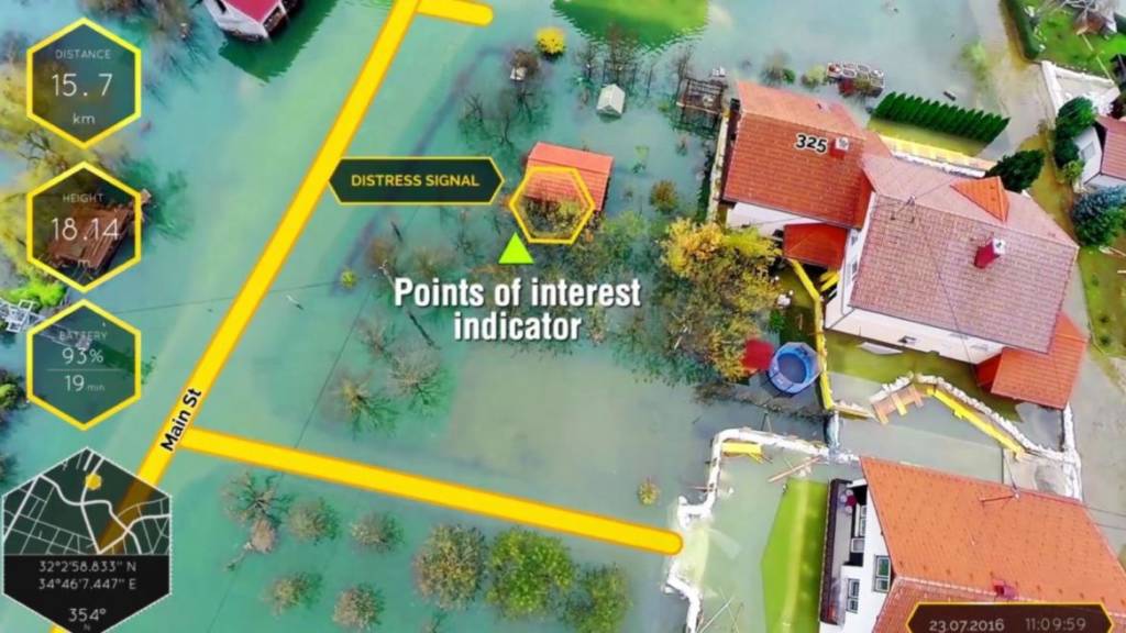 First Response transforms real-time data into 3D indicators layered over live video. (courtesy)