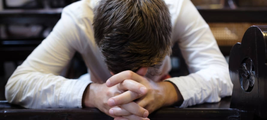 Sinner prays