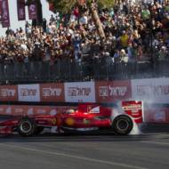 Jerusalem Formula One Road Show. (Flash90)