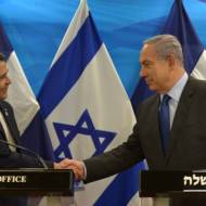 PM Netanyahu with President of Honduras, Juan Orlando Hernández