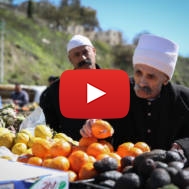 Druze men in Israel. (David Cohen/Flash90)