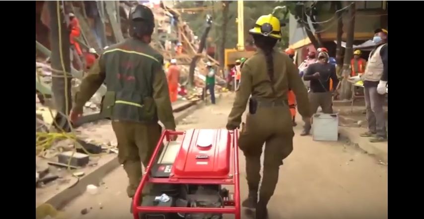 Israeli humanitarian aid in Mexico