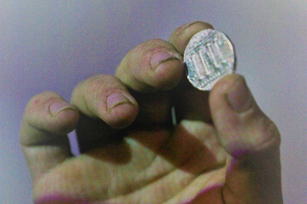 A previous coin found related to the Bar Kochba rebellion. (Miriam Alster/Flash90)