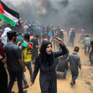 March of Return woman