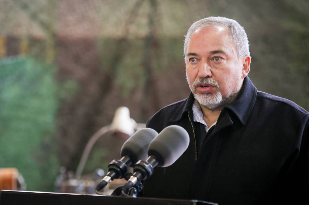 Defense MinisterAvigdor Liberman