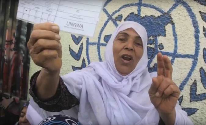 Palestinian UNRWA