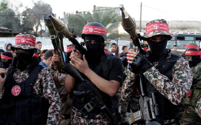 PFLP terrorists in Gaza