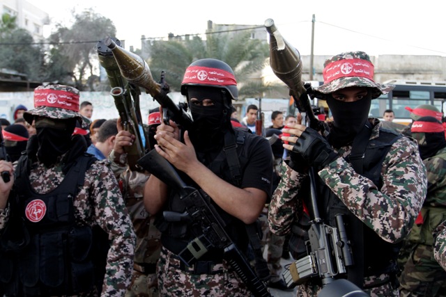 PFLP terrorists in Gaza