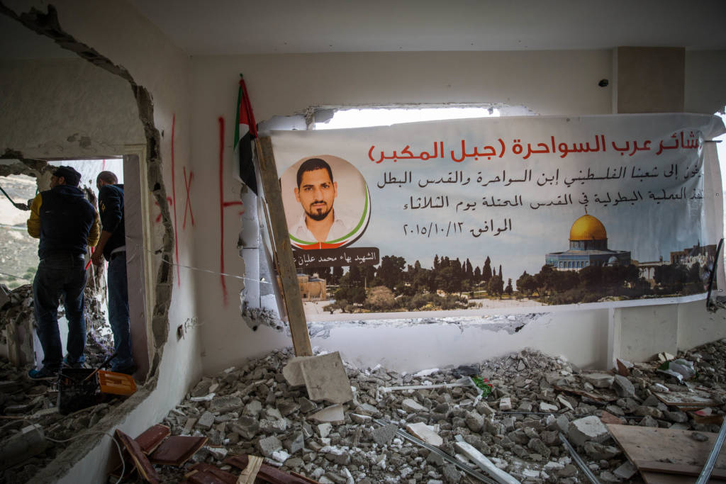 Palestinian murderer Baha Alyan. (Hadas Parush/Flash90)