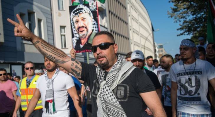 anti-Israel demonstration in Berlin
