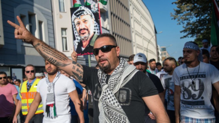 anti-Israel demonstration in Berlin