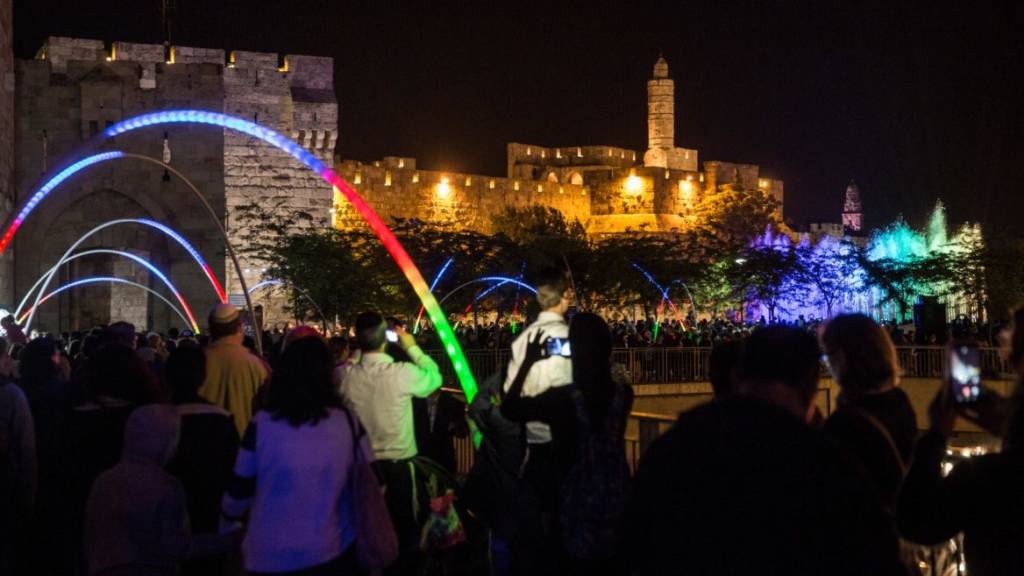 Jerusalem light festival