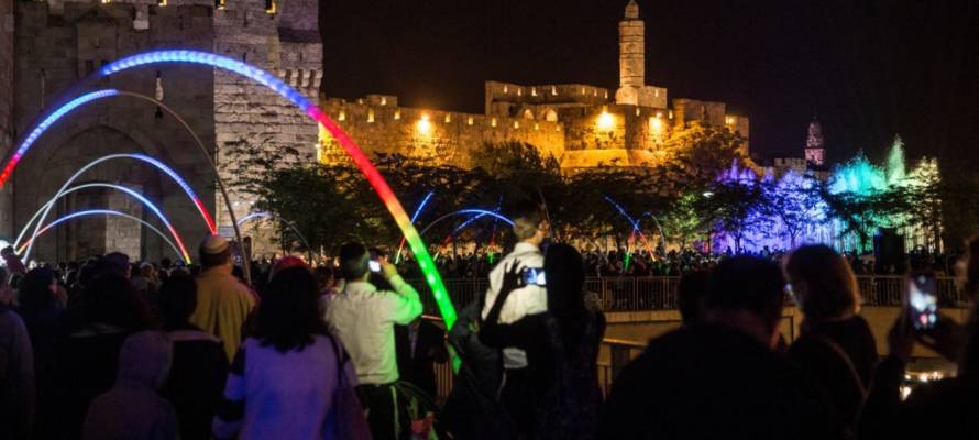 Jerusalem light festival